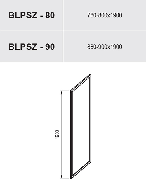 Lateral fijo Blix BLPSZ