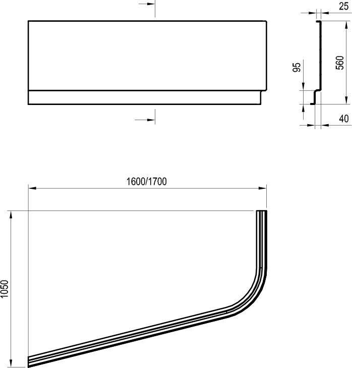 Panel A Chrome 160x105 L/R