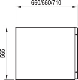 Panel A lateral Chrome 75