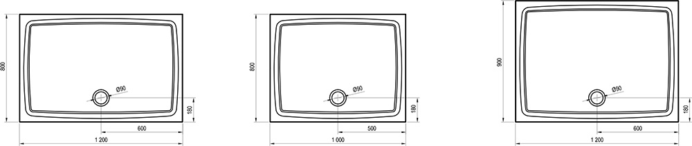 Sprchová vanička Gigant Pro Flat