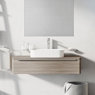 Kúpeľňový nábytok SUD - skrinky pod umývadlá na dosku