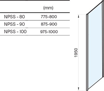 Lateral fijo Nexty NPSS