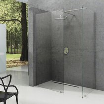 Mampara de baño Walk-In, modelo Double Wall