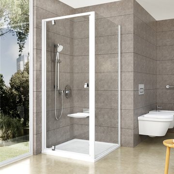Sprchové dvere s pevnou stenou Pivot PDOP1/PDOP2 + PPS